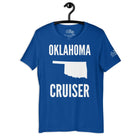 Oklahoma Cruiser T - Shirt in True Royal by the cruise closet