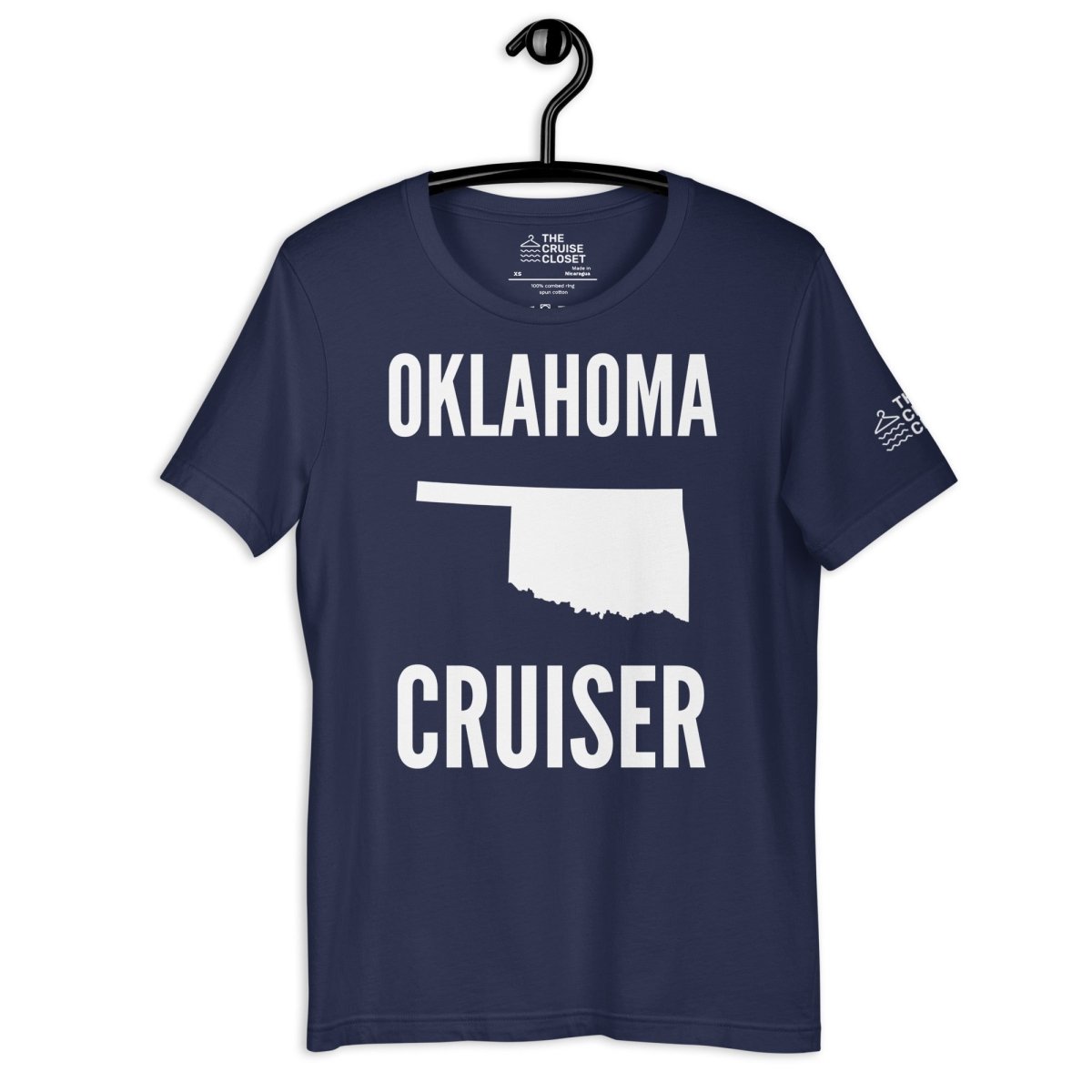 Oklahoma Cruiser T - Shirt in Navy by the cruise closet