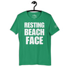 Resting Beach Face v2 T - Shirt in Kelly by the cruise closet