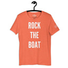 Rock the Boat T - Shirt in Heather Orange by the cruise closet