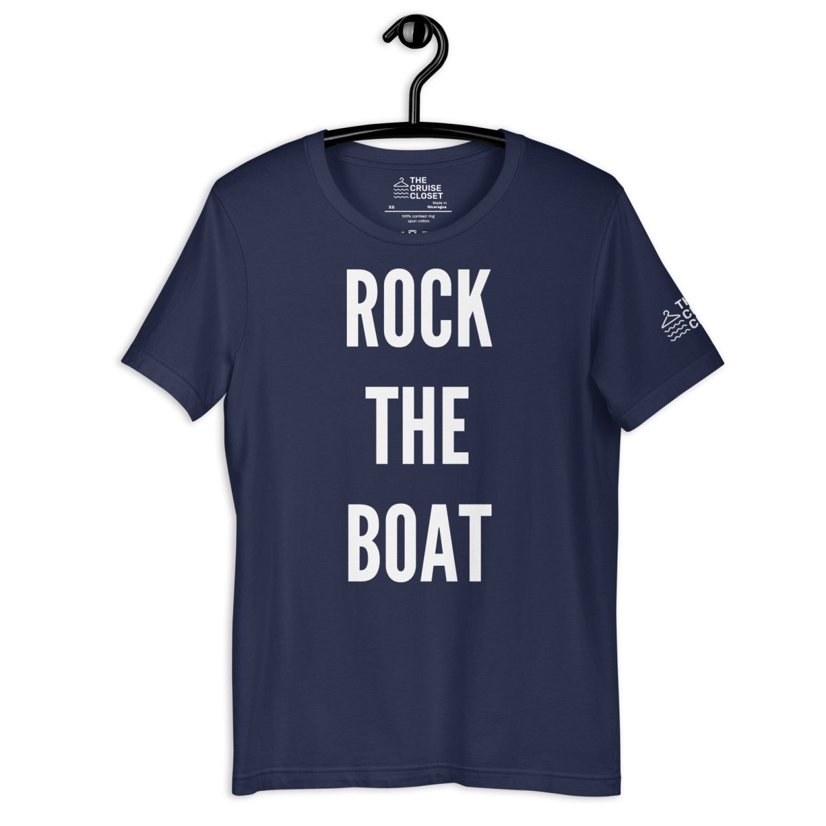 Rock the Boat T - Shirt in Navy by the cruise closet