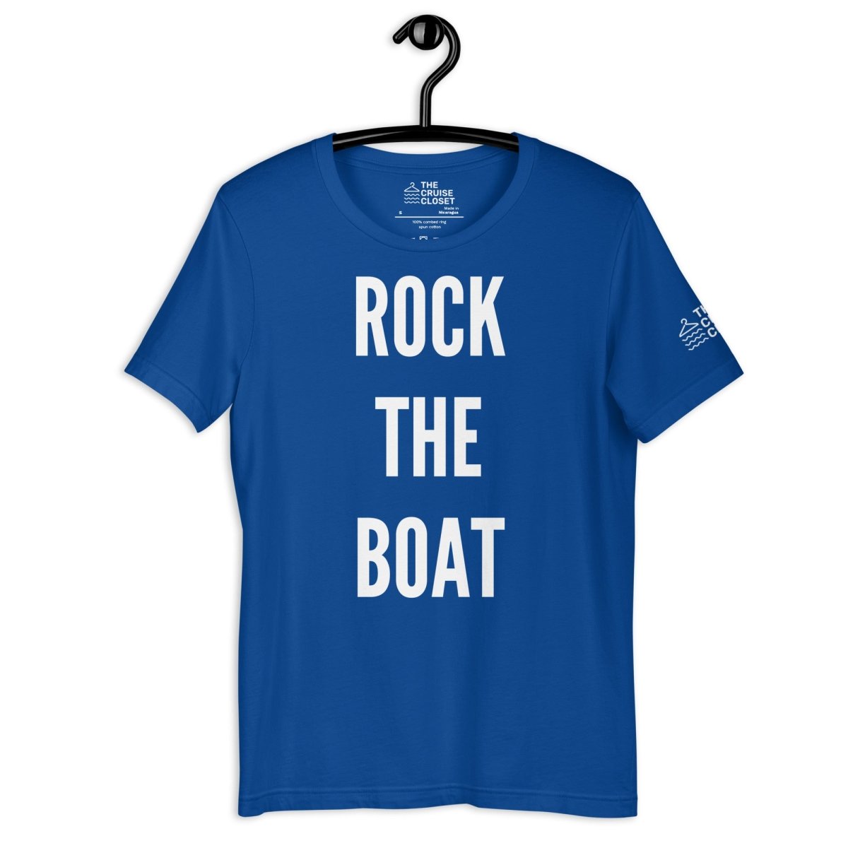 Rock the Boat T - Shirt in True Royal by the cruise closet