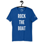 Rock the Boat T - Shirt in True Royal by the cruise closet