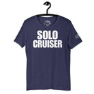 Solo Cruiser T - Shirt in Heather Midnight Navy by the cruise closet