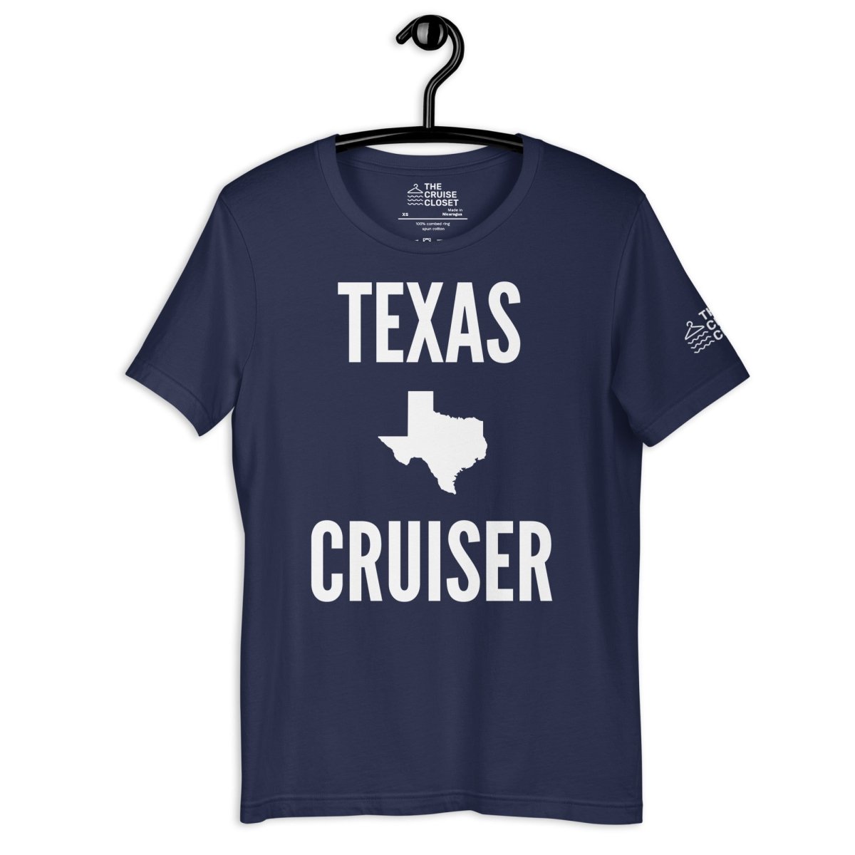 Texas Cruiser T - Shirt in Navy by the cruise closet