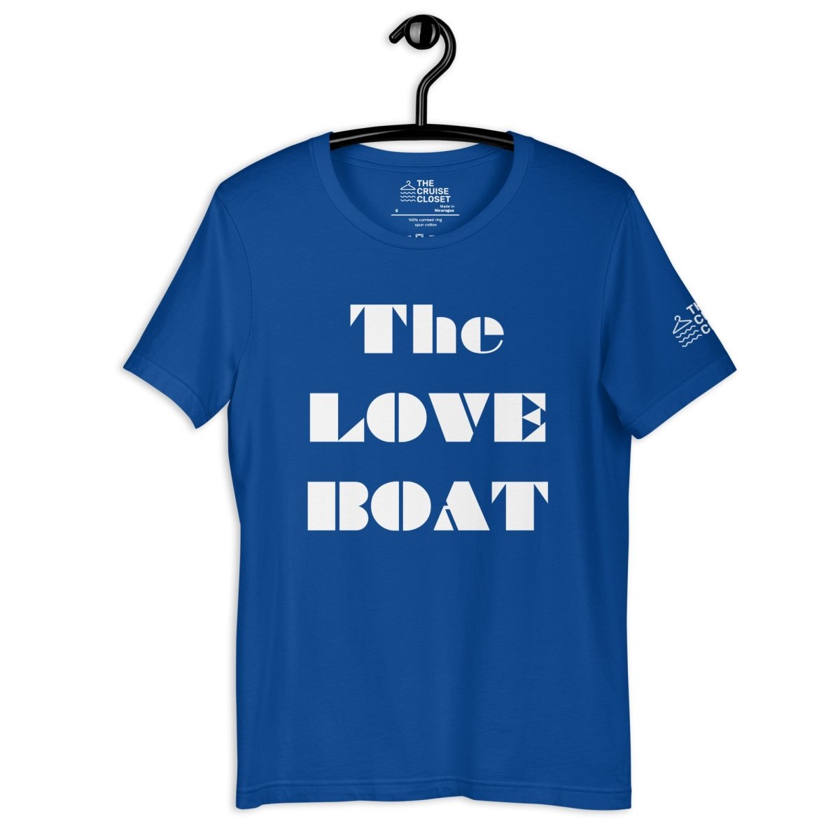 The Love Boat T - Shirt in True Royal by the cruise closet