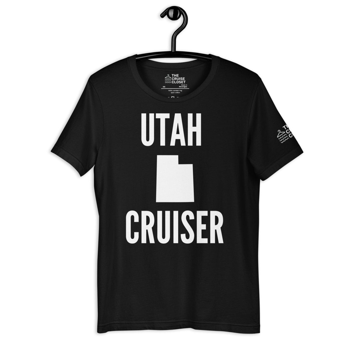 Utah Cruiser T - Shirt in Black by the cruise closet